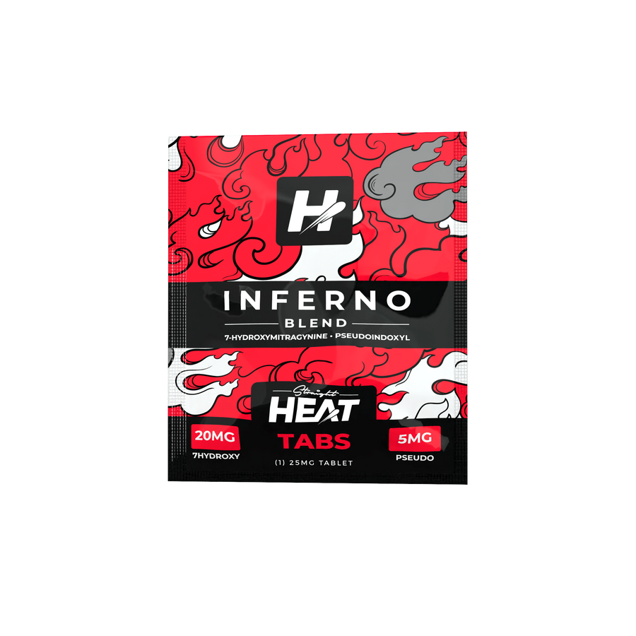 STRAIGHT HEAT - INFERNO BLEND TABS