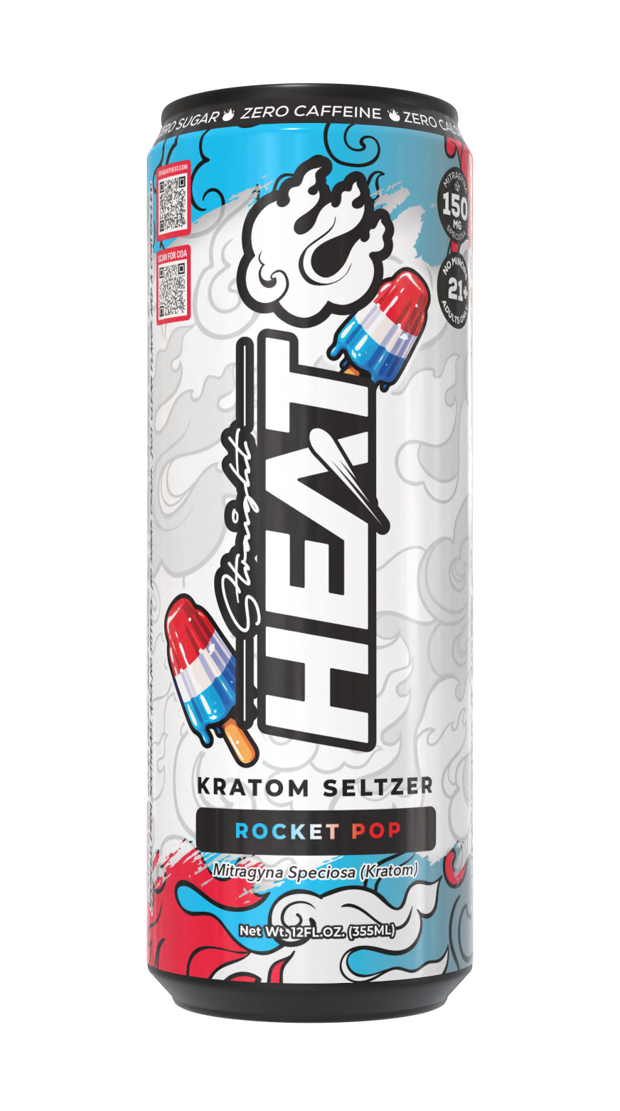 KRATOM SOCIAL SELTZERS - 6 PACK