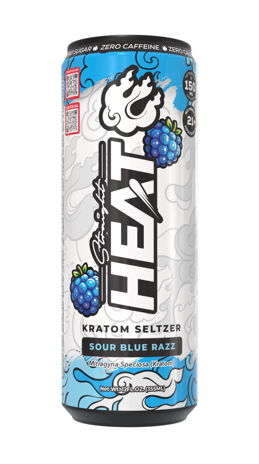 KRATOM SOCIAL SELTZERS - 6 PACK