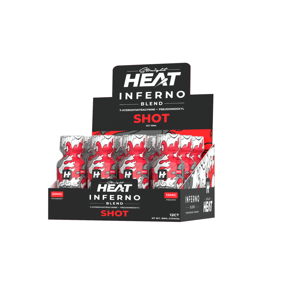 STRAIGHT HEAT - INFERNO BLEND - SHOTS