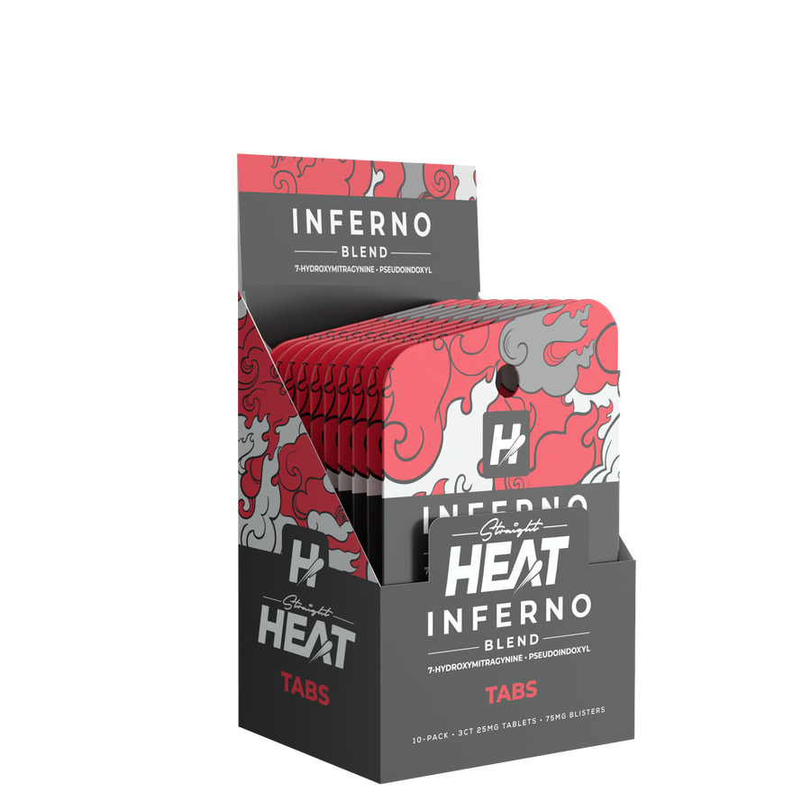 STRAIGHT HEAT - INFERNO BLEND TABS